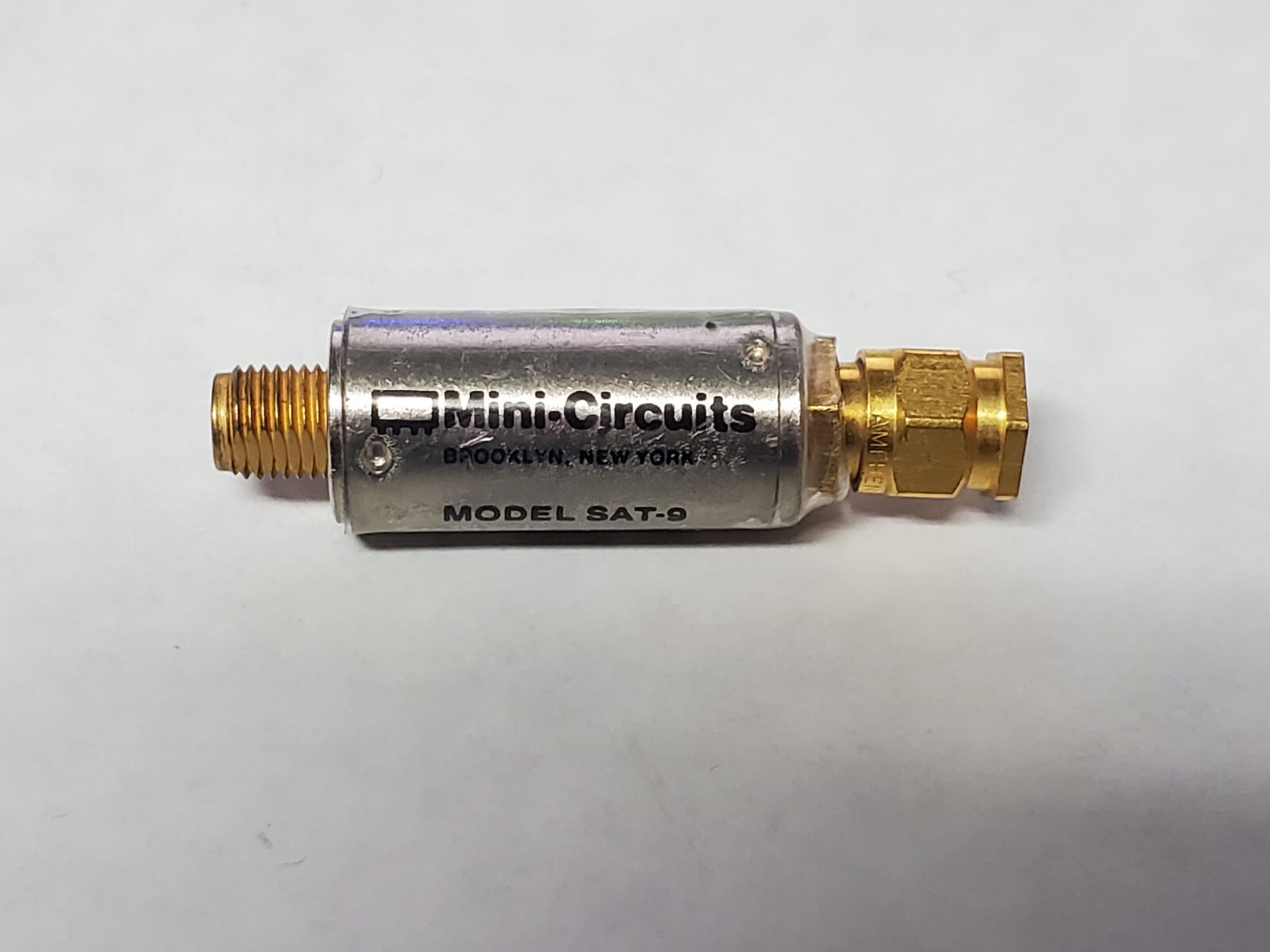 Mini-Circuit Mod. SAT-9 Attenuator 9dB 50Ω SMA (M,F) DC-1500 MHz