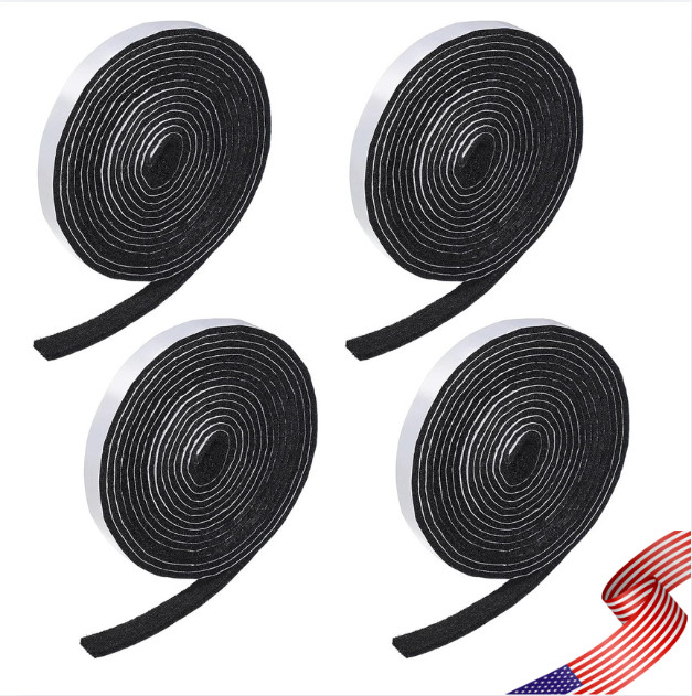 4 Rolls 1/2 x 120 Inch Self-Stick Heavy Duty Felt Strips Self Adhesive Felt Tape