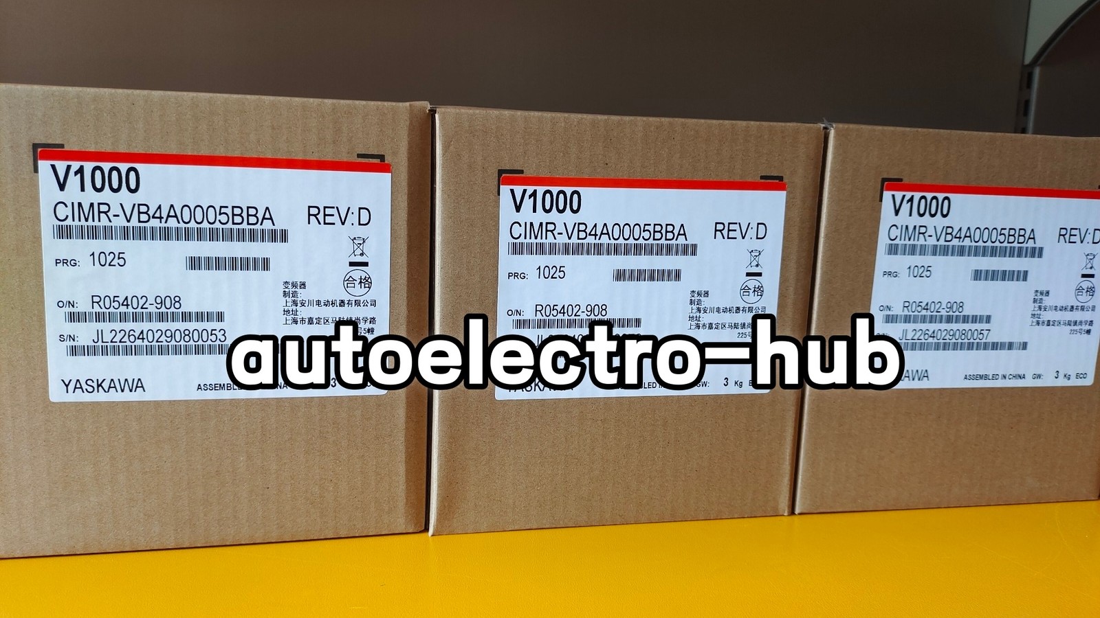 1PCS CIMR-VB4A0005BBA YASKAWA inverter 1 years warranty shipping by DHL or Fedex