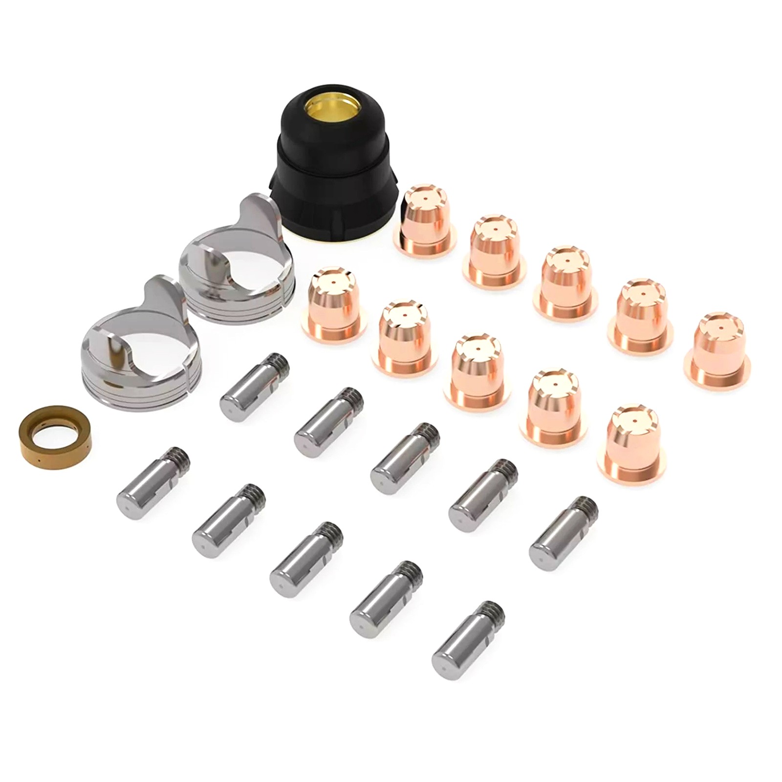 24Pcs Plasma Cutting Torch Consumables Tips For CUT-55DS Pro CUT-65DS IPT40