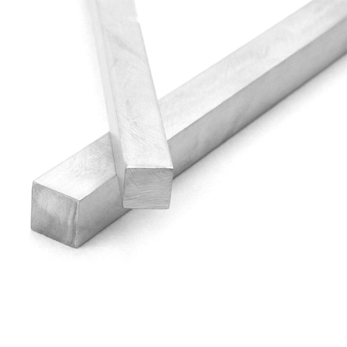 304 Stainless Steel Square Bar 500mm Length, Square Side Size:From 2mm To 30mm