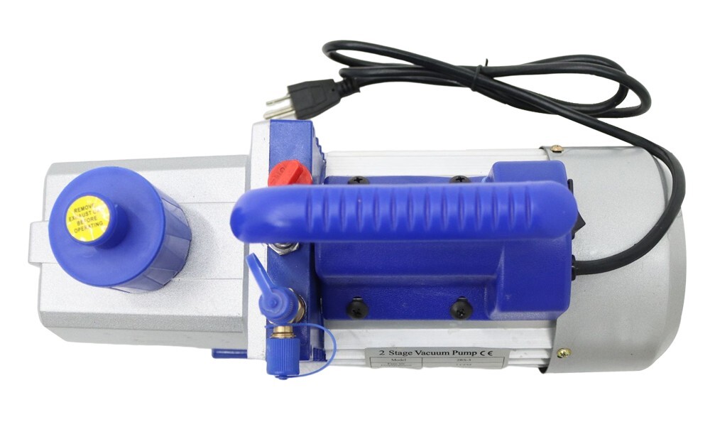110V 1400W 1.9Cu ft Vacuum Drying Oven with 110V Vacuum Pump Rotary Vane Pump