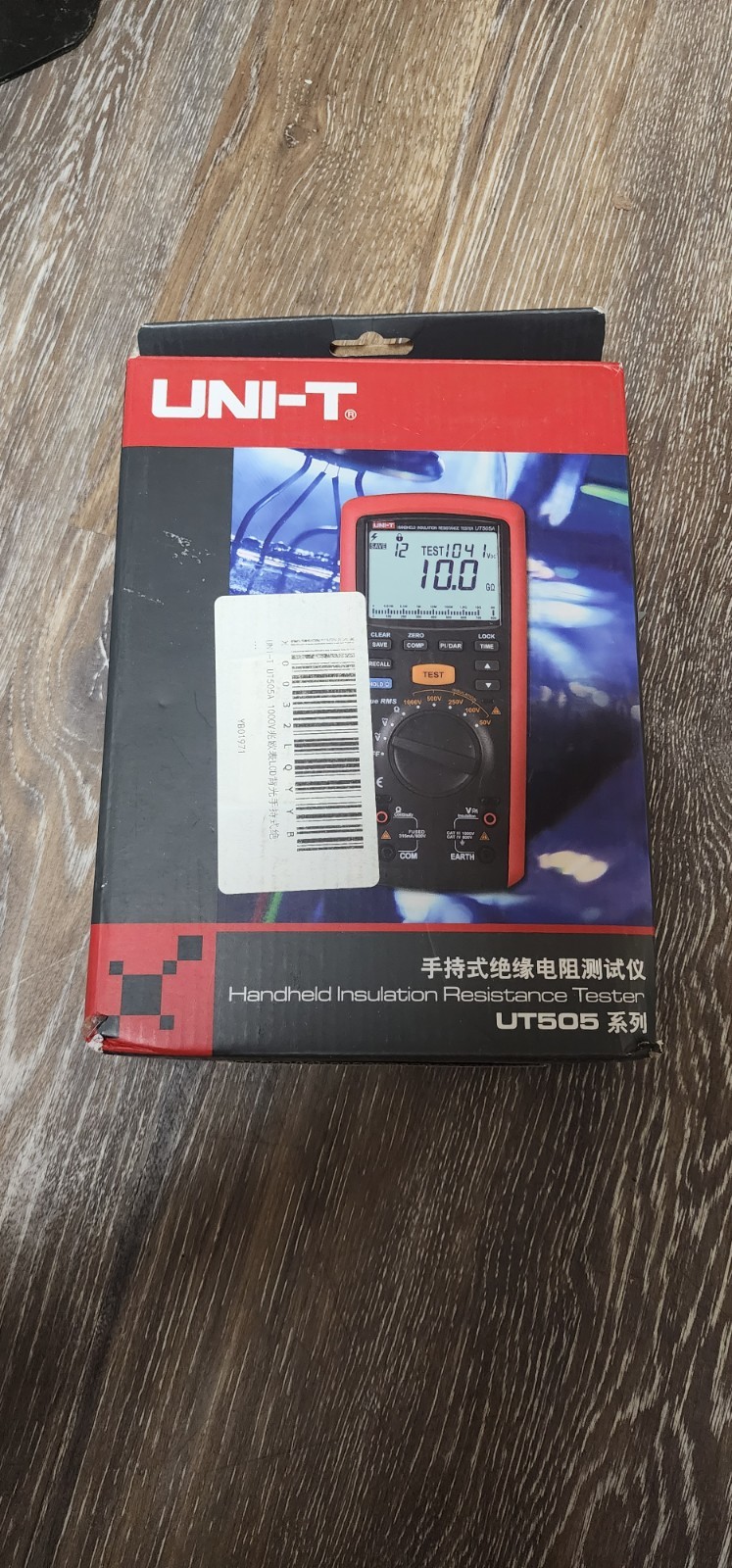 UNI-T UT505A 1000V Handheld True RMS Megger Insulation Resistance Tester