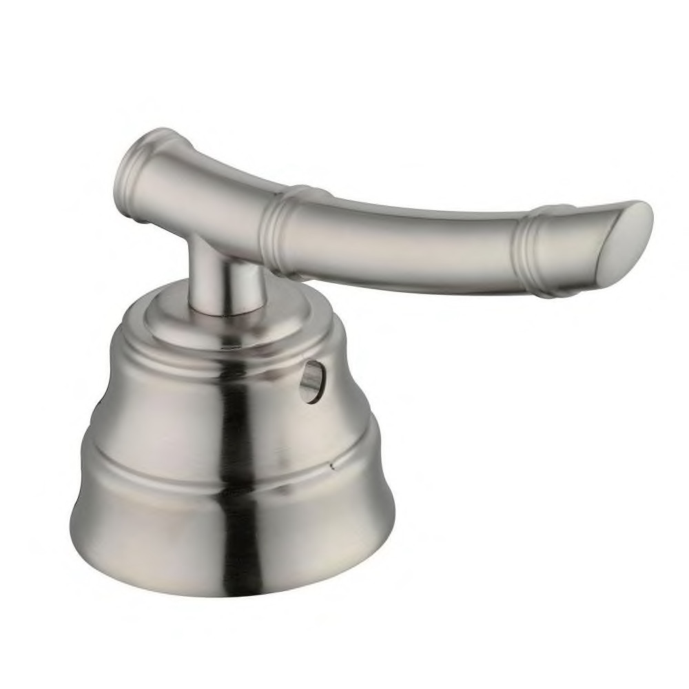 Bamboo Tub and Shower Handle Kit, Brushed Nickel Durable Easy Replacement