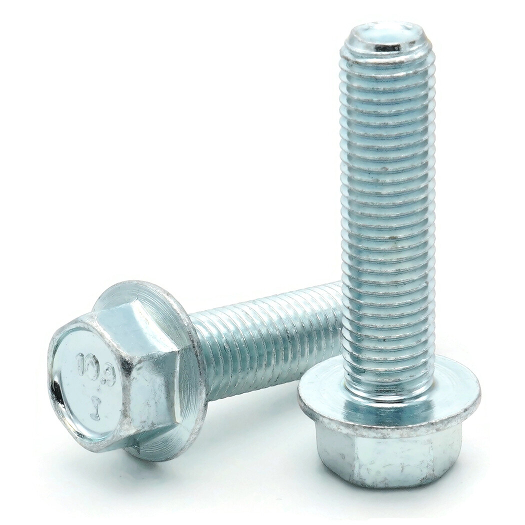 Metric Flange Bolts Hex Flange Bolts Class 10.9 JIS B1189 M6 x 1.0 – All Lengths