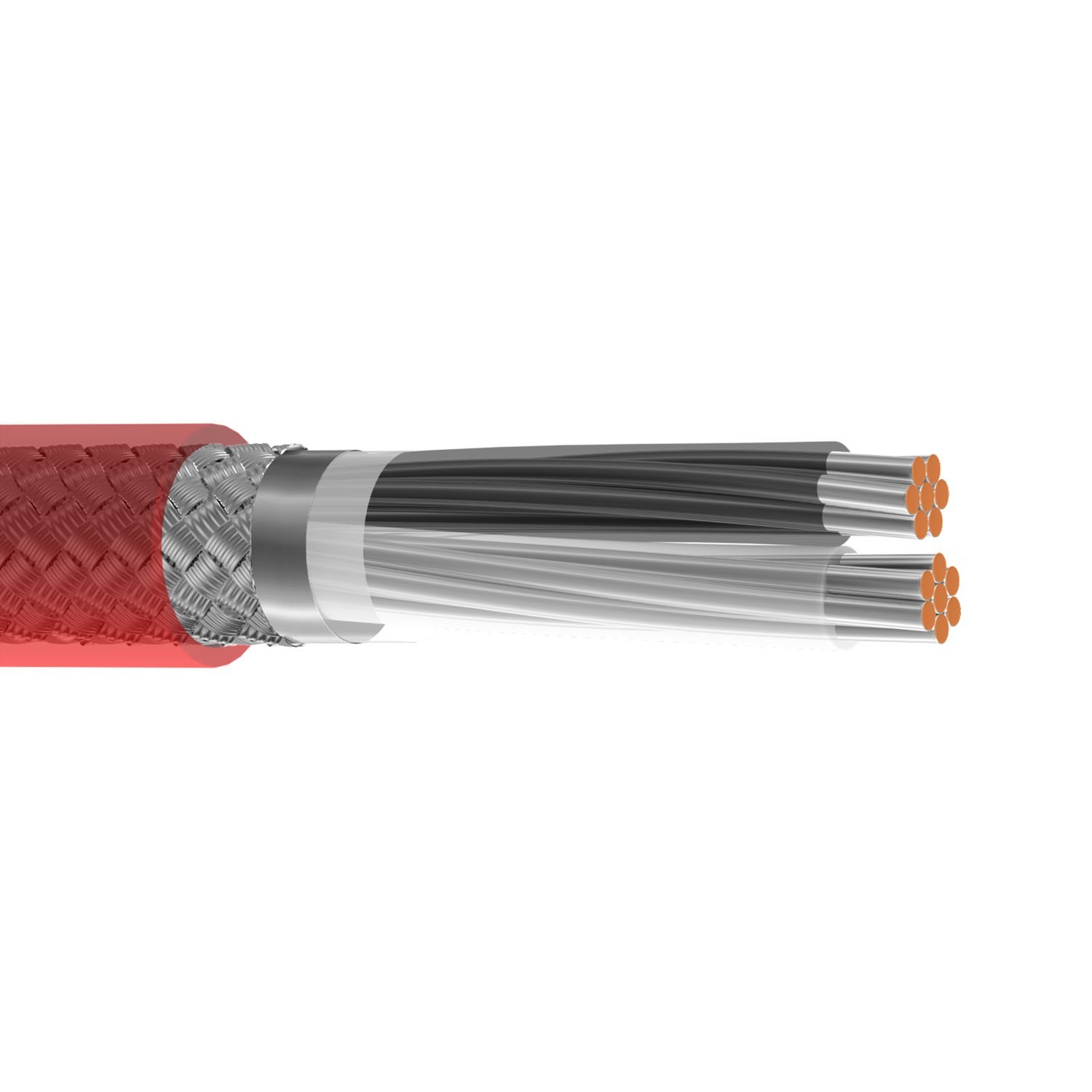 Belden 83602 20 AWG 2 Conductor Shielded High Temperature Electronic Cable 300V