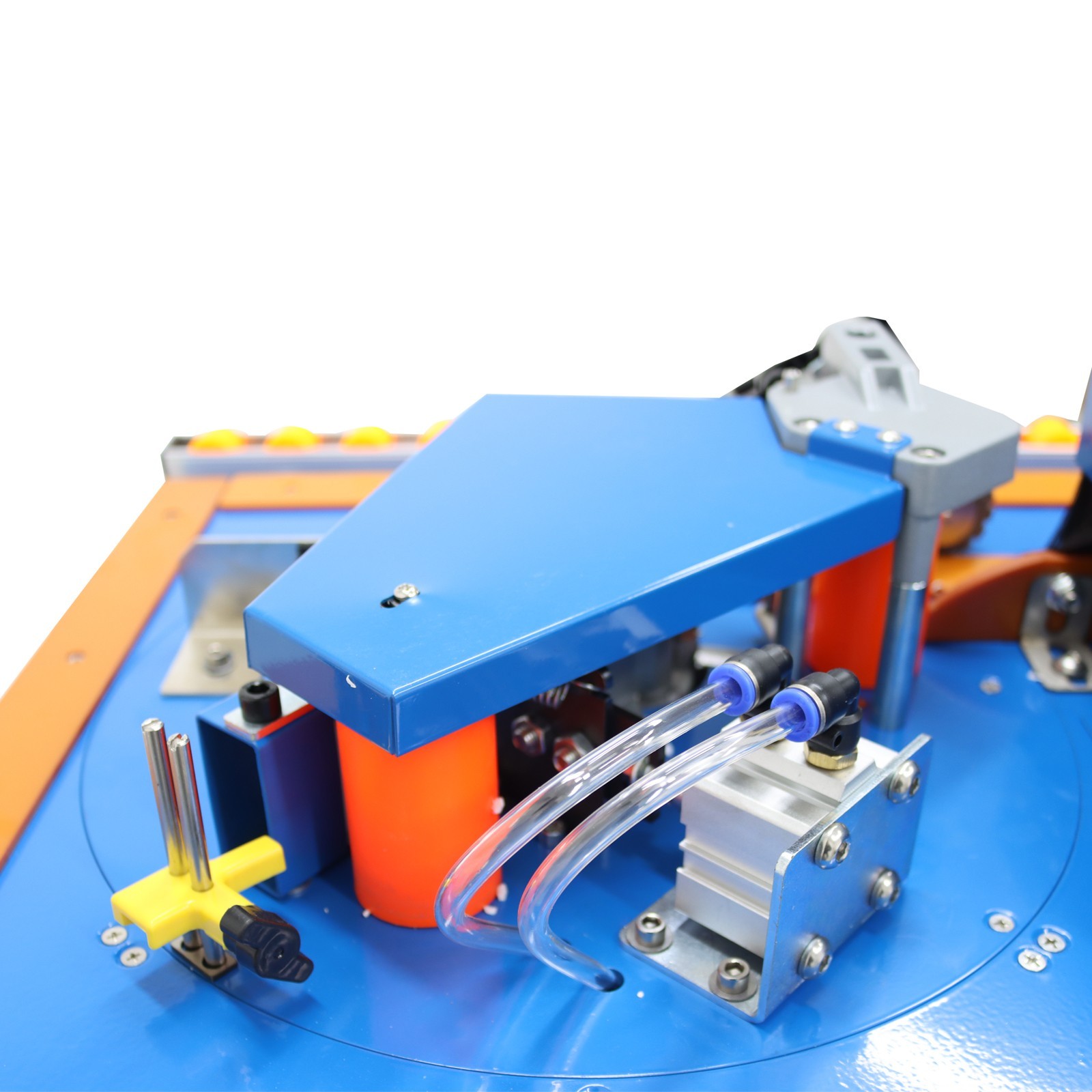Automatic Curved/Straight Edge Banding Trimming Machine Double-sided Gluing 110V