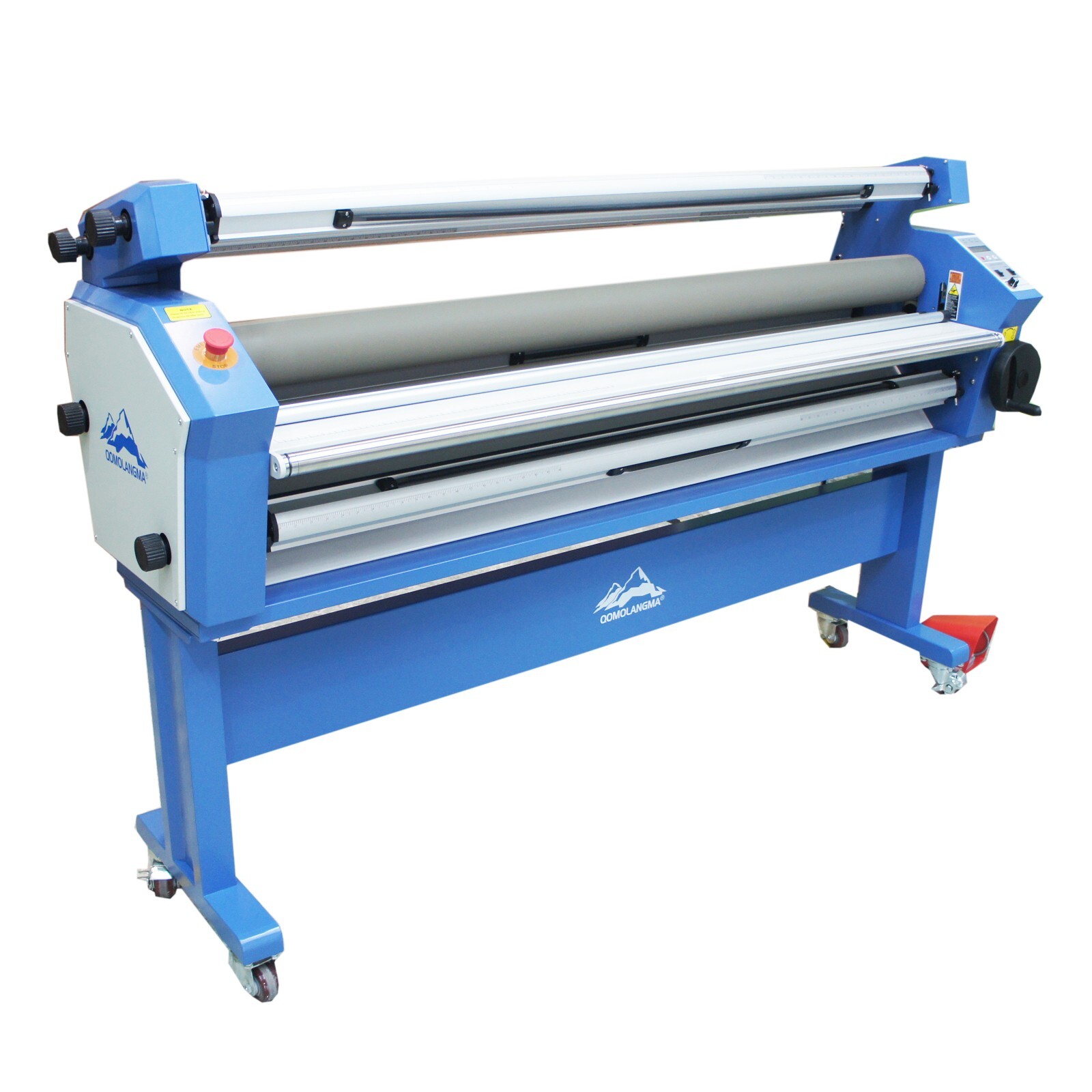 USA QOMOLANGMA 55in Full-auto Wide Format Cold Laminator with Top Heat Assisted