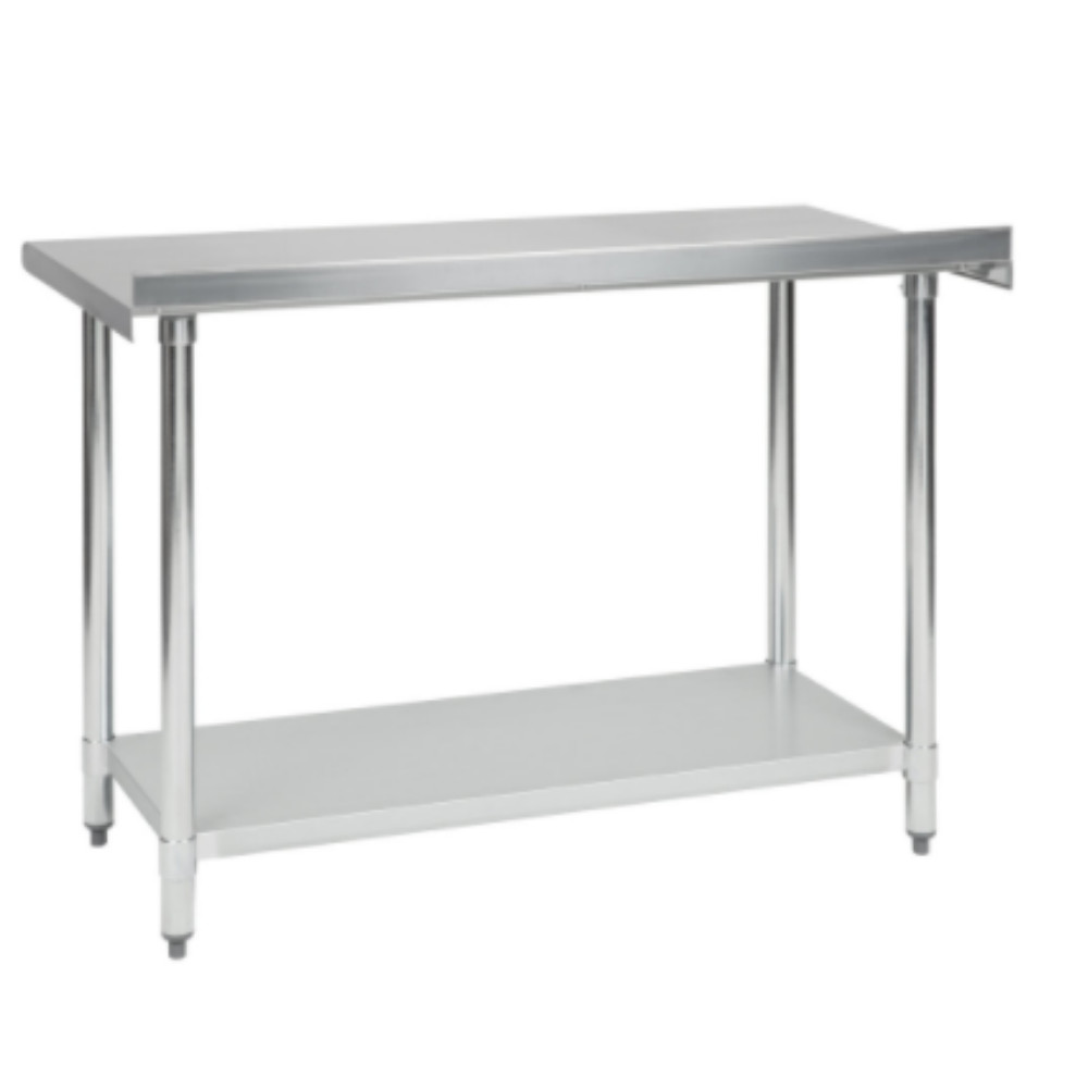 Commercial 24″ x 48″ Stainless Steel Work Prep Table With 2″ Upturn Kitchen NSF