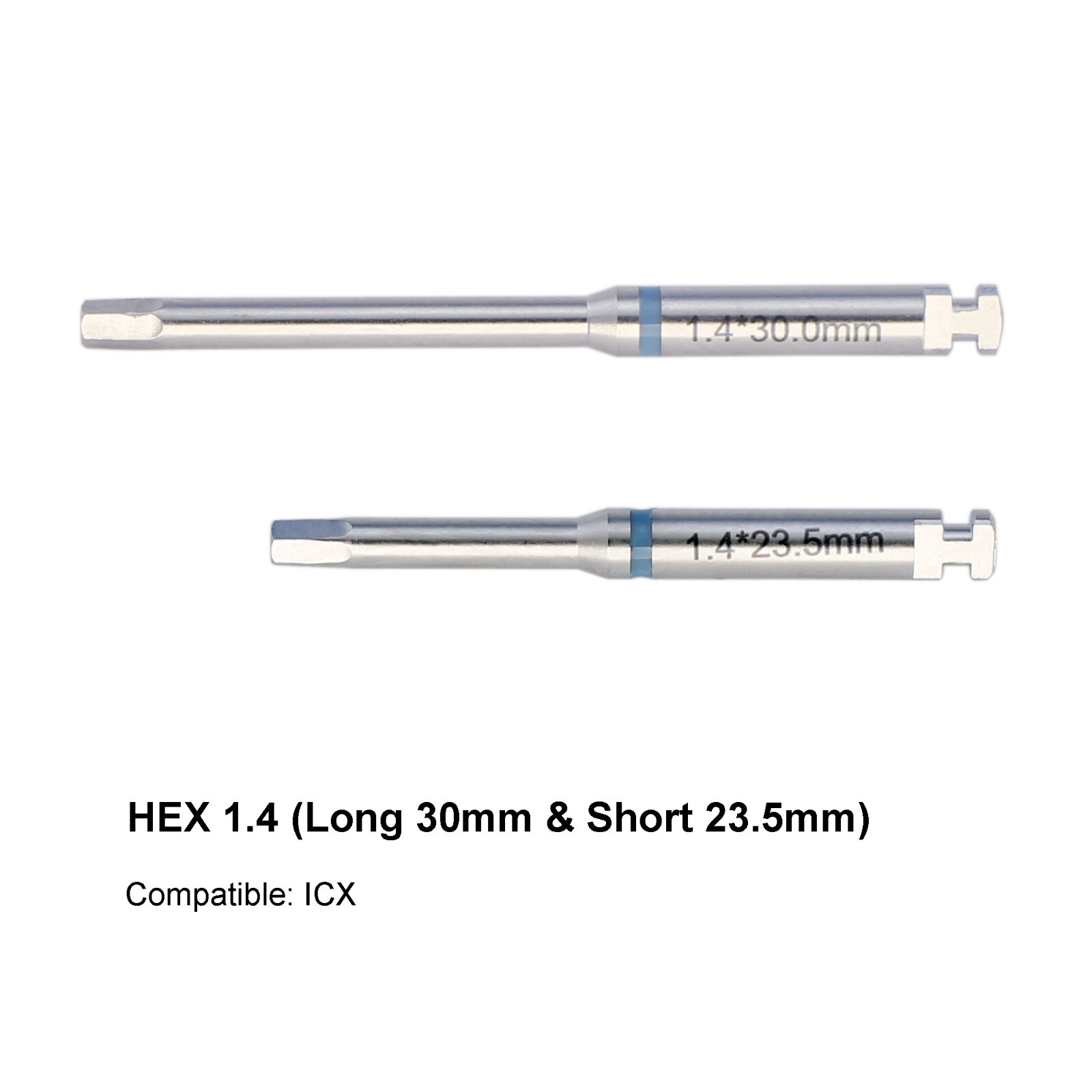 Implant Screwdriver Hex Driver Latch 1.2 1.25 T5 Astra Zimmer Thommen ICX Nobel