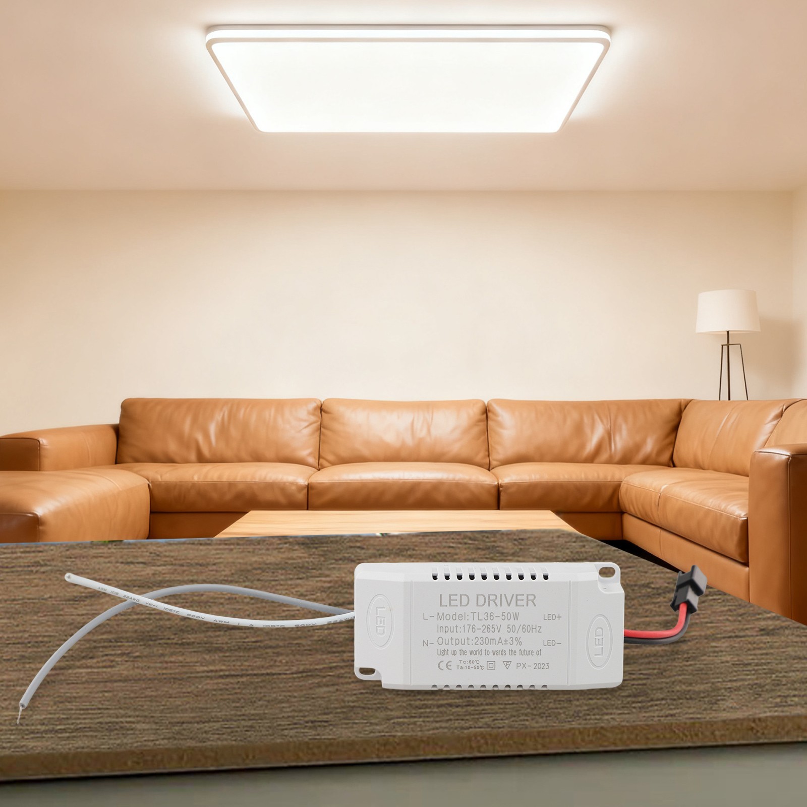 LED Driver Constant Current -20??50?? 300mA??5% 36-50W Power Diameter 80mm