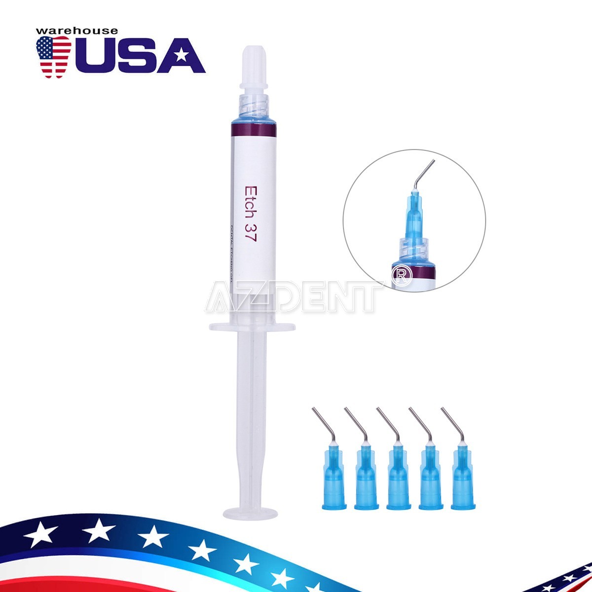Dental Universal Light Cure Composite Resin/Etching Gel/Bonding Adhesive Kit