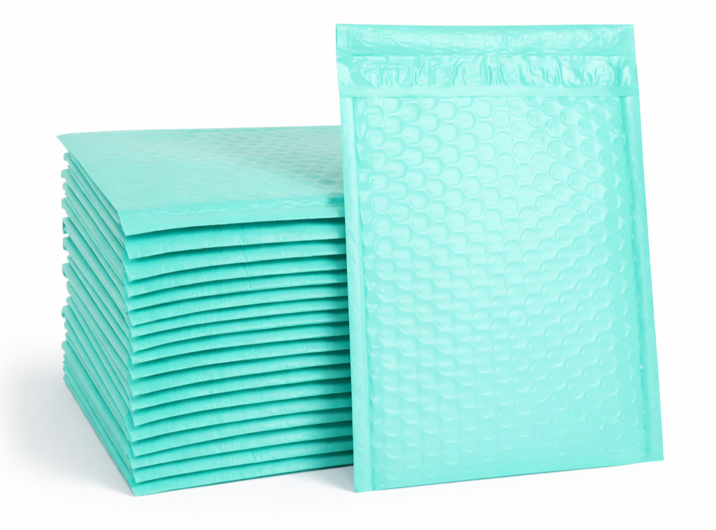 Teal Poly Bubble Mailers Self Seal Padded Shipping Envelopes Bulk 10-500