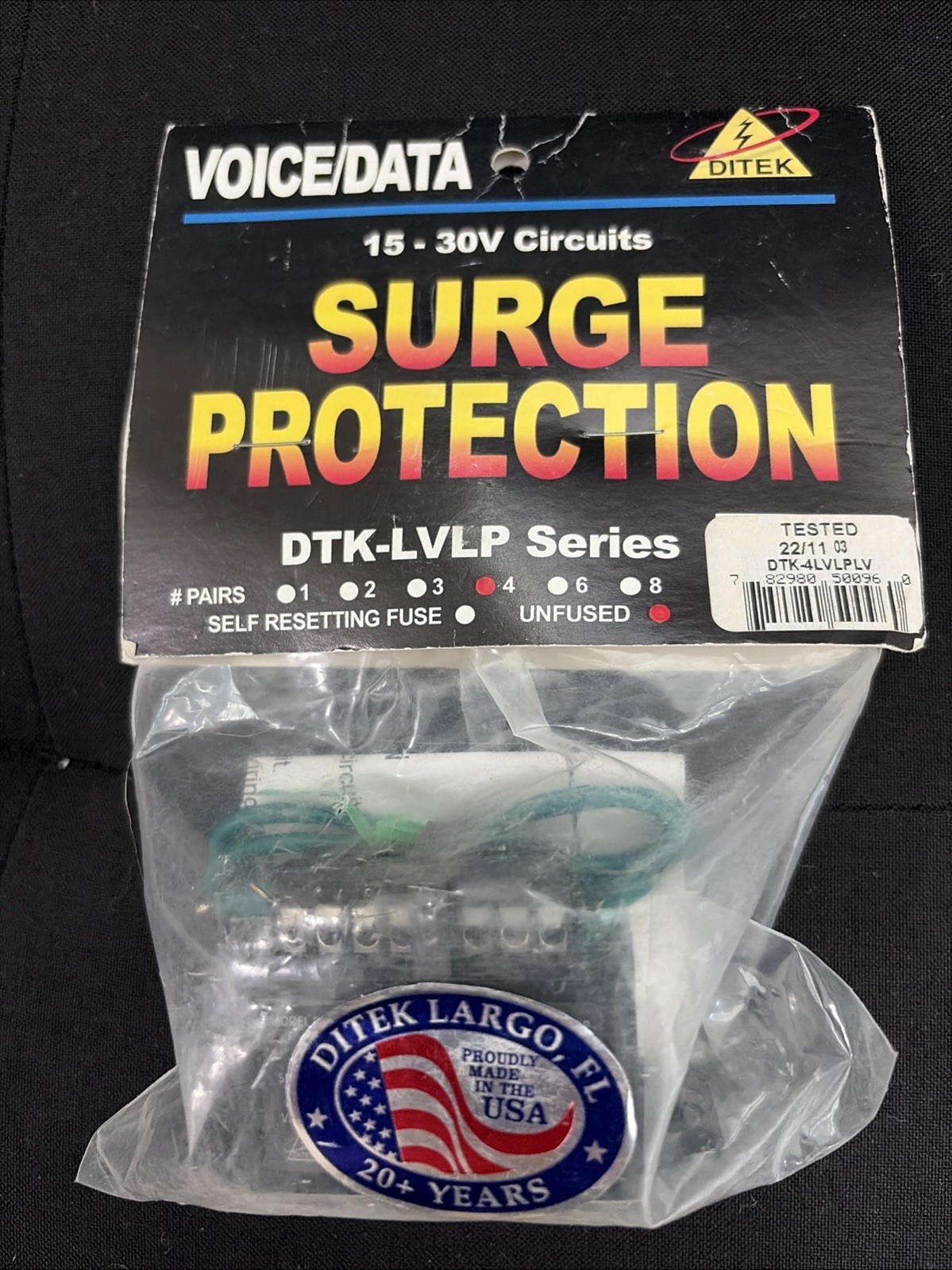 Ditek – DTK-4LVLP – DITEK DTK-4LVLP Surge Suppressor