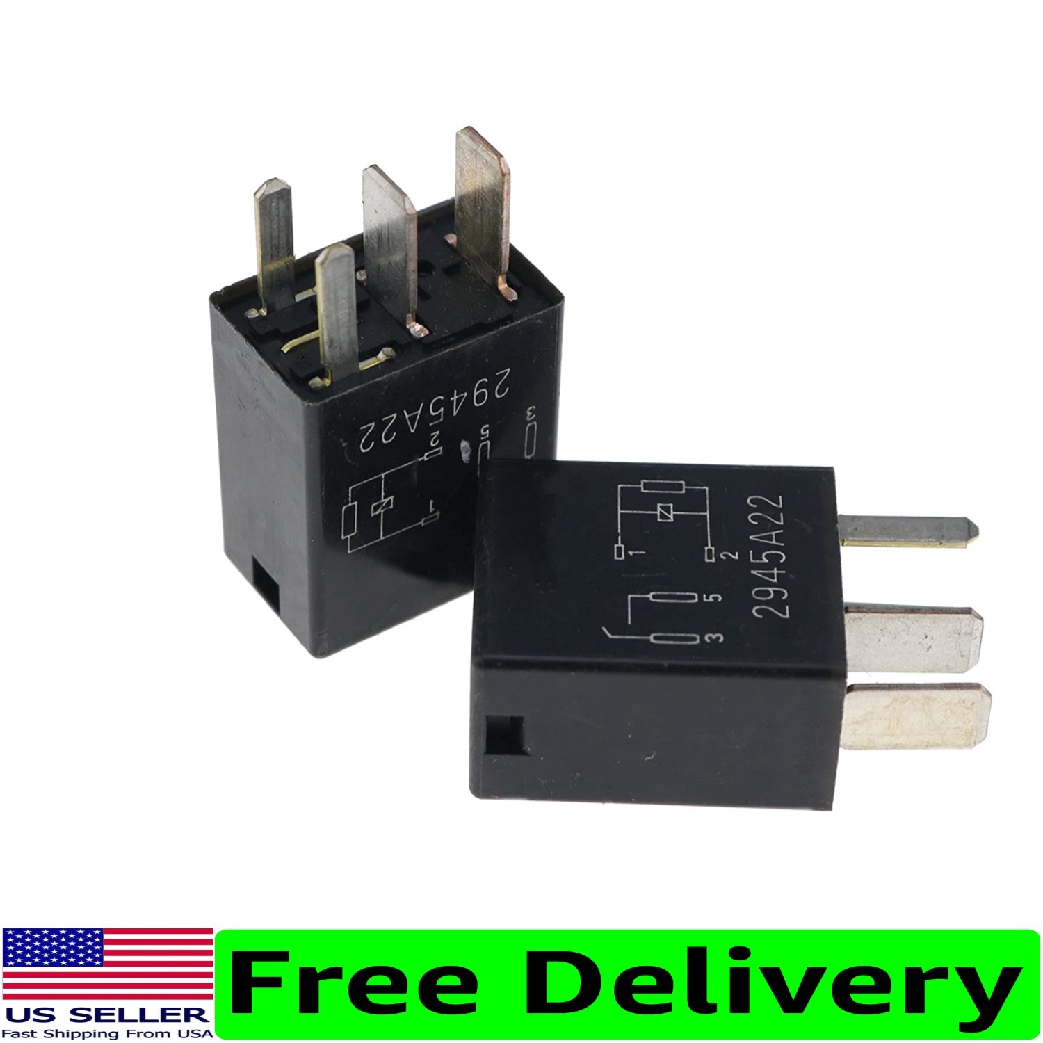 Compact 4-PIN Automatic Relay for F150 F-250 – Easy Installation & High Quality