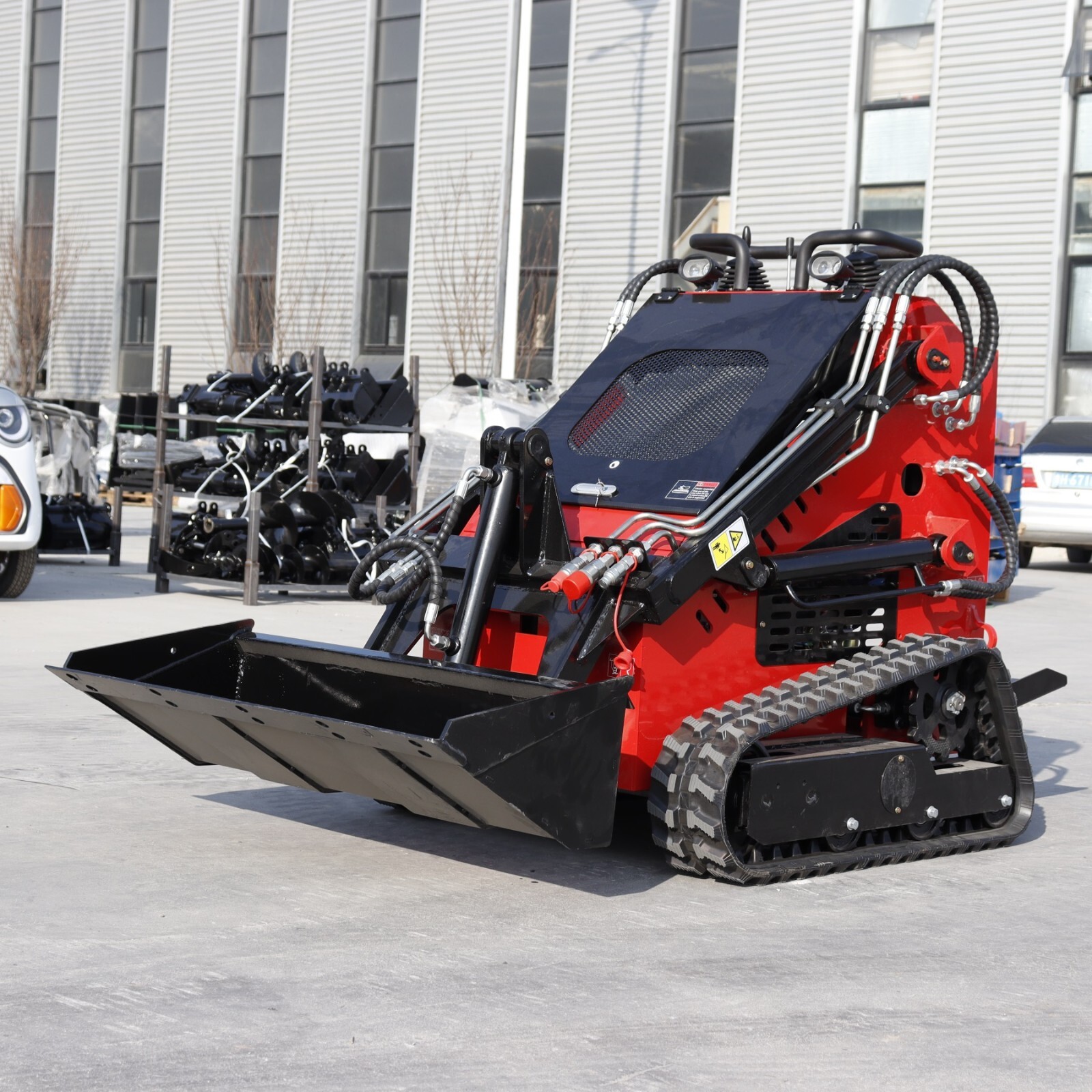 FREE SHIPPING 2025 Mini Skid Steer Loader 13.5HP EPA B&S Petrol Engine USA STOCK