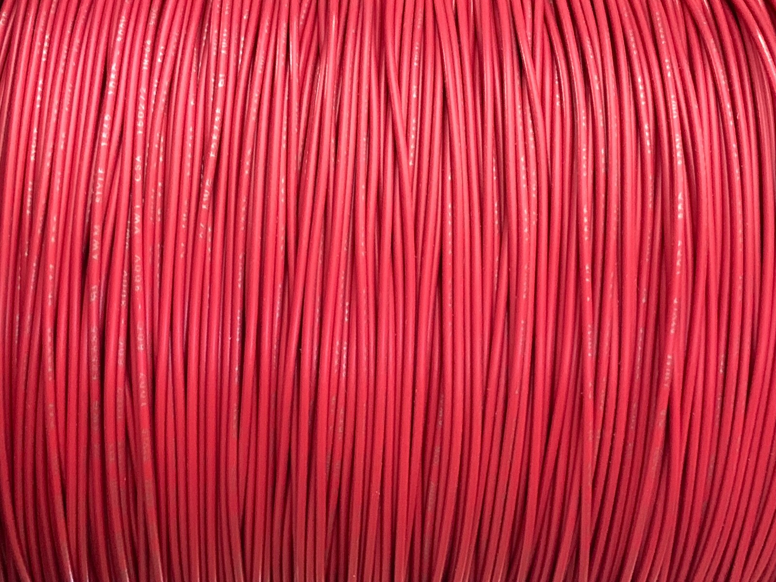 RED 22 AWG Gauge Stranded Hook Up Wire Kit 500 FT REEL UL1007 300 Volt