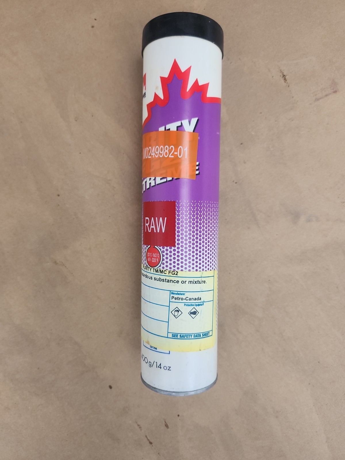 Petro Canada PURITY FG2 EXTREME RAW GREASE 14oz