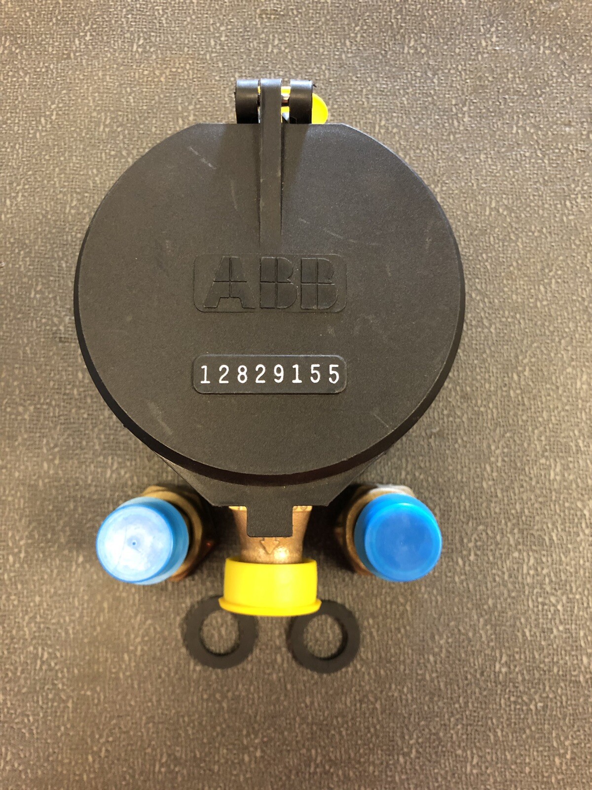 ABB 5/8×3/4 C700 Direct Read Cubic Feet Water Meter And Couplings