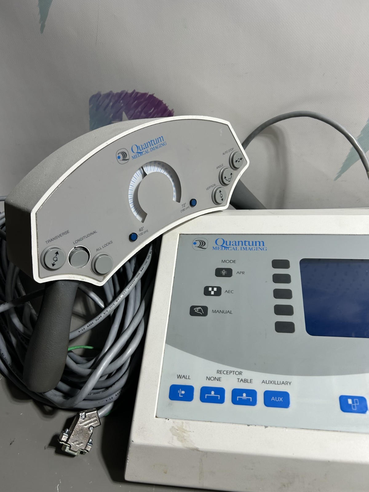 Quantum Medical Imaging Odyssey QG-5000 Control Console and Hand Control