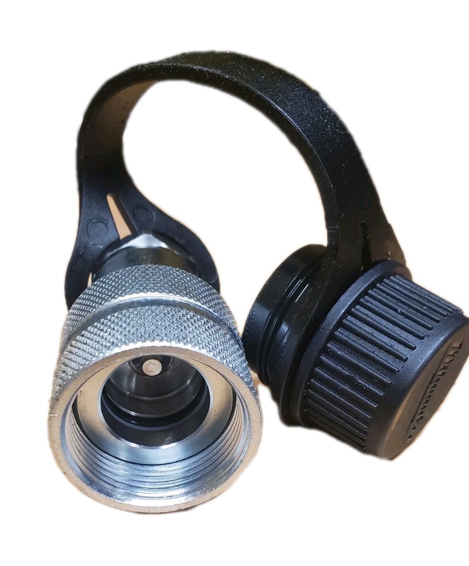 Enerpac CR400 High Flow Hydraulic Coupler. Female with A Dust Cap +3/8 Male NPT