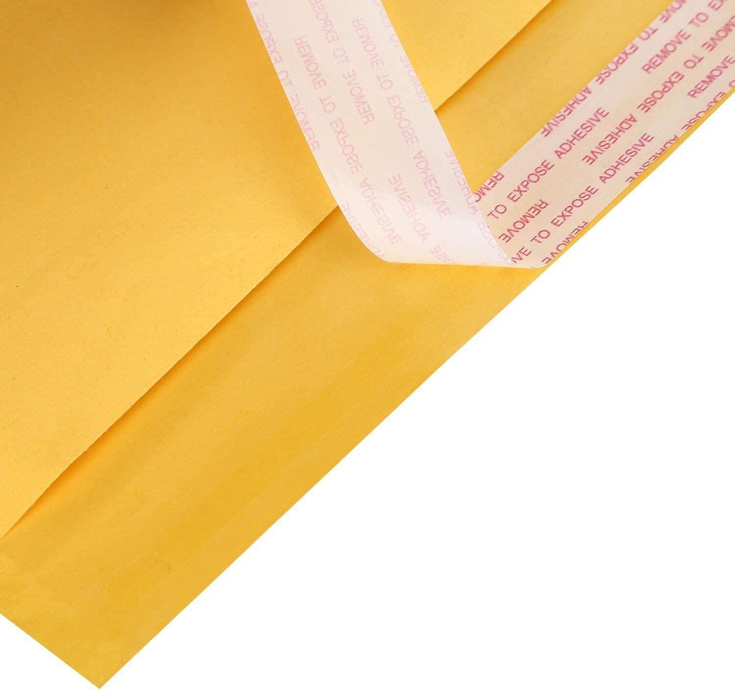 25 50 100 Packs Padded Envelopes Kraft Bubble Mailers Shipping Mailing Bags