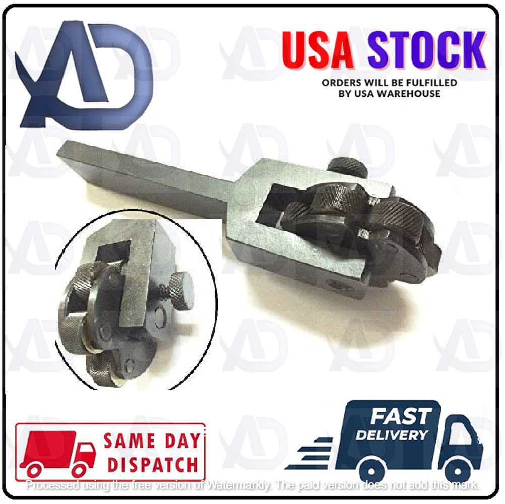 Multi Texture 6 Wheel Rotating Head Knurling Tool For Lathe- USA Stock