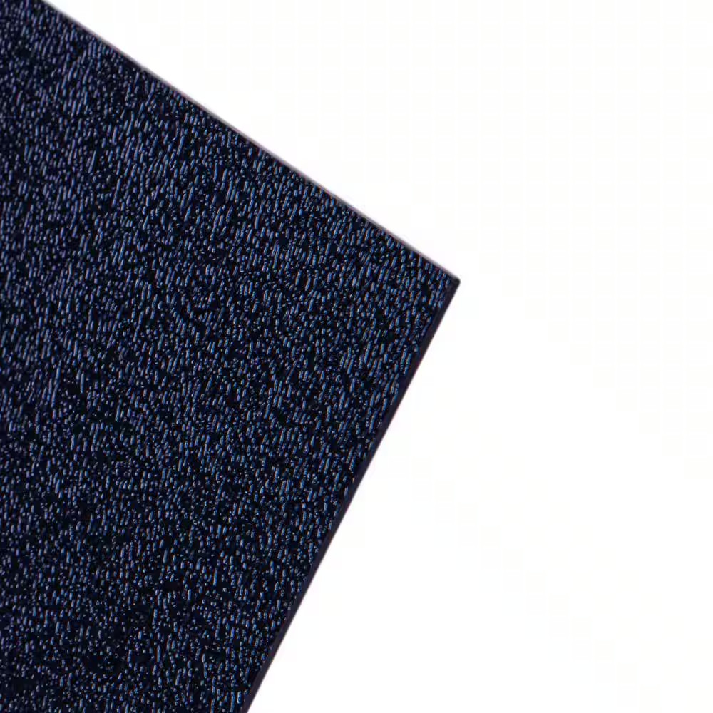 2 Ft. X 4 Ft. X 0.118 In. Black Textured Waterproof Plastic ABS Sheet