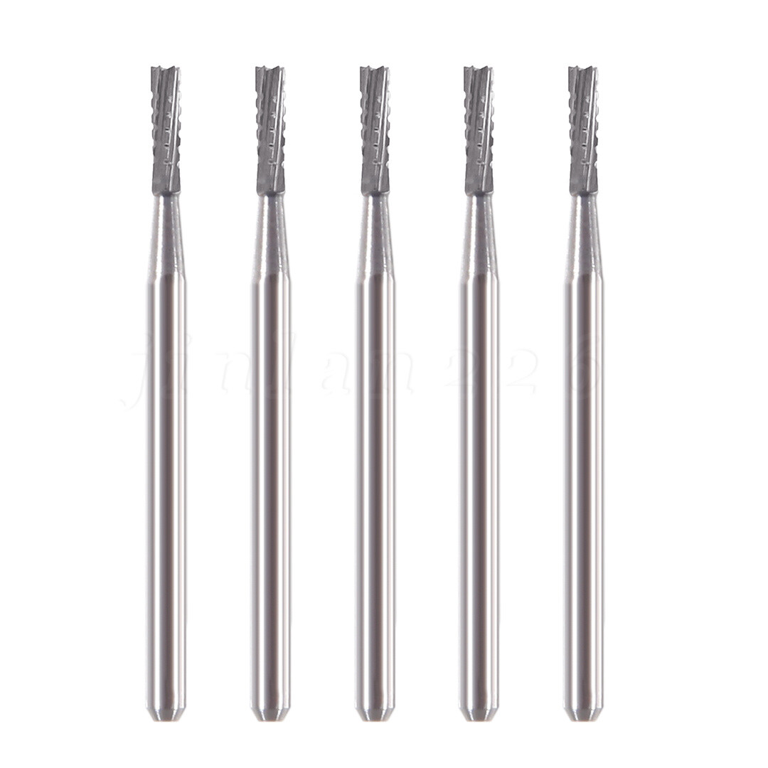 Dental Surgical FG #556 Straight Fissure Crosscut Carbide Burs High Speed Burs