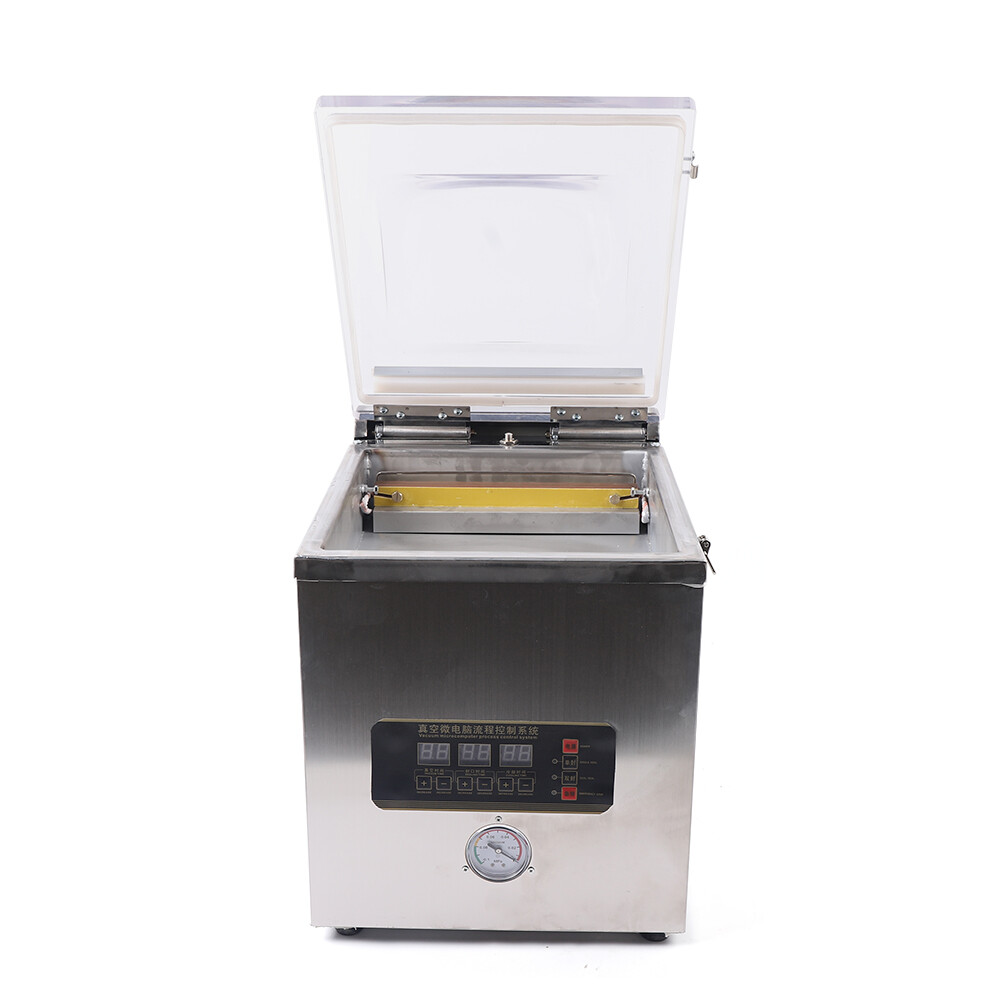 Vacuum Sealer 360W Commercial Food Chamber Vacuum Sealing Packing Machine 110V