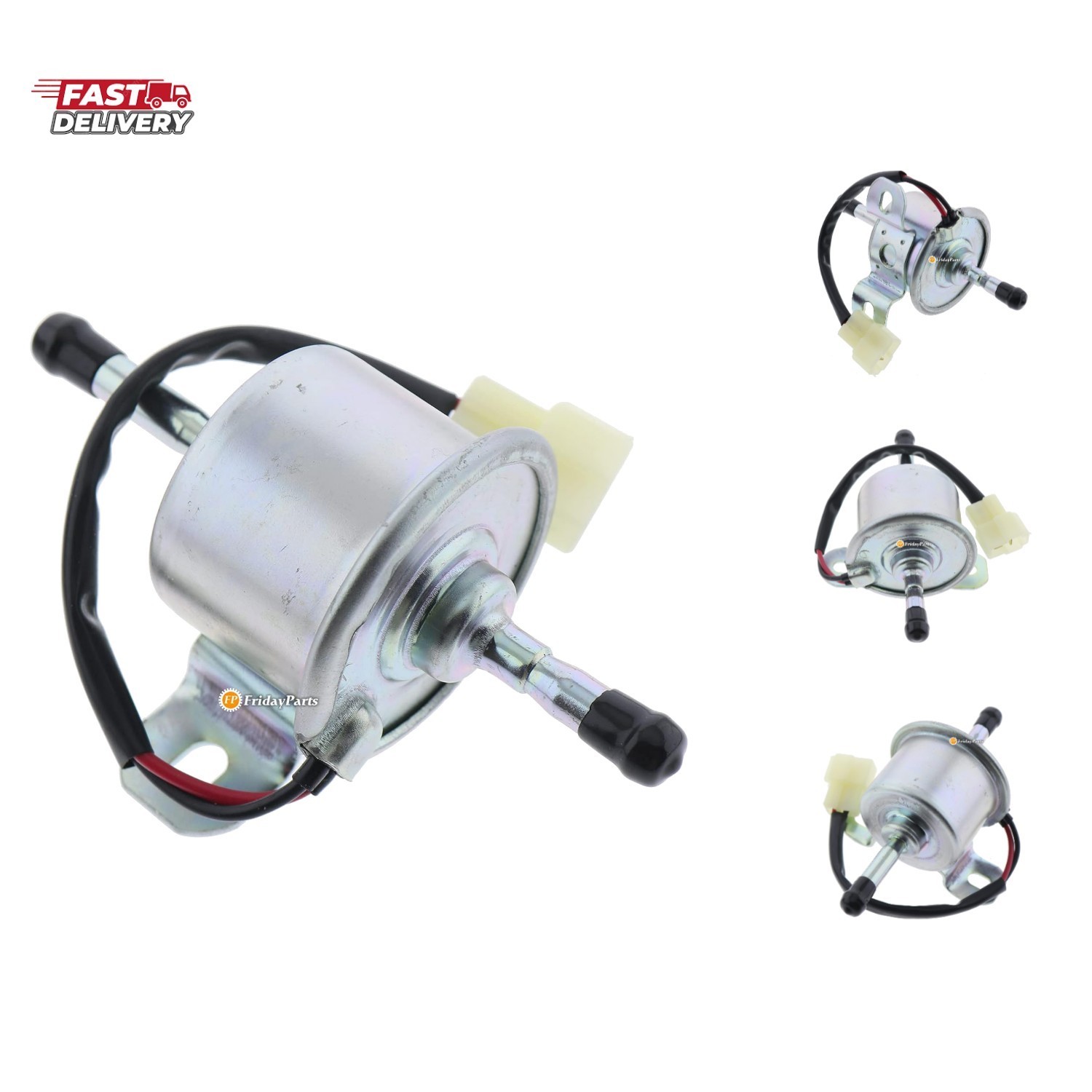 12V Fuel Pump 1G639-52031 for Kubota Tractor GR2120 TG1860 B3350 BX1870 BX180…