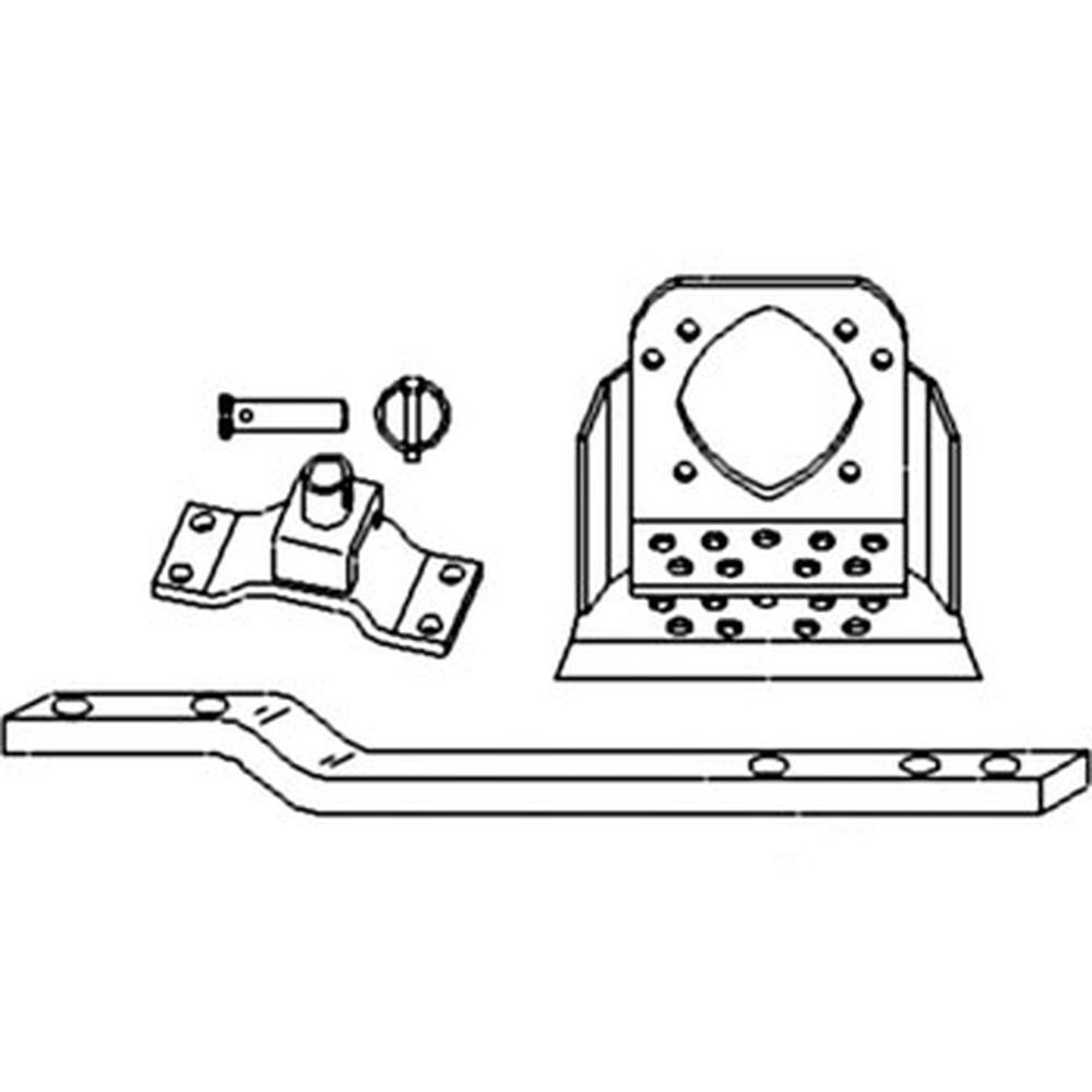 49A34R Drawbar Kit -Swinging Fits Ford NAA 8N Fits Massey Ferguson TO20 TO30 35