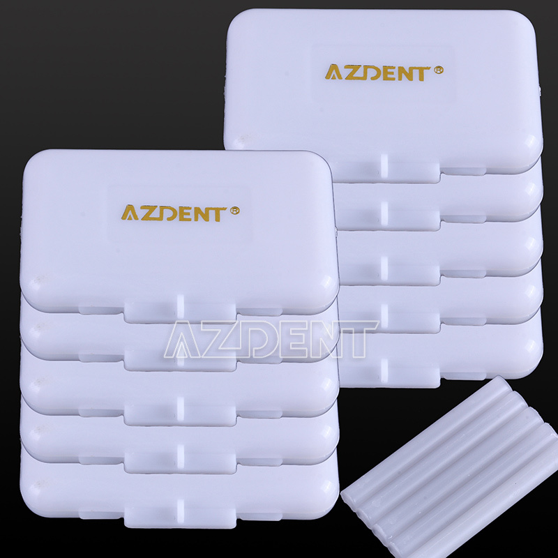 10 packs Orthodontic Dental Wax White-Original Scent For Braces Gum Irritation
