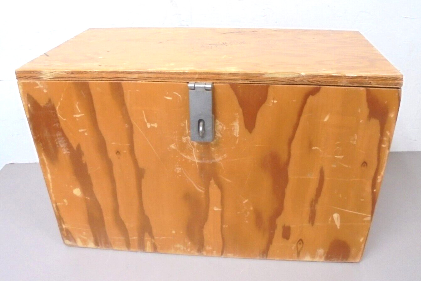 Used Wood Ballot Box 17″ W x 8-3/4″ D x 10-3/4″ Tall