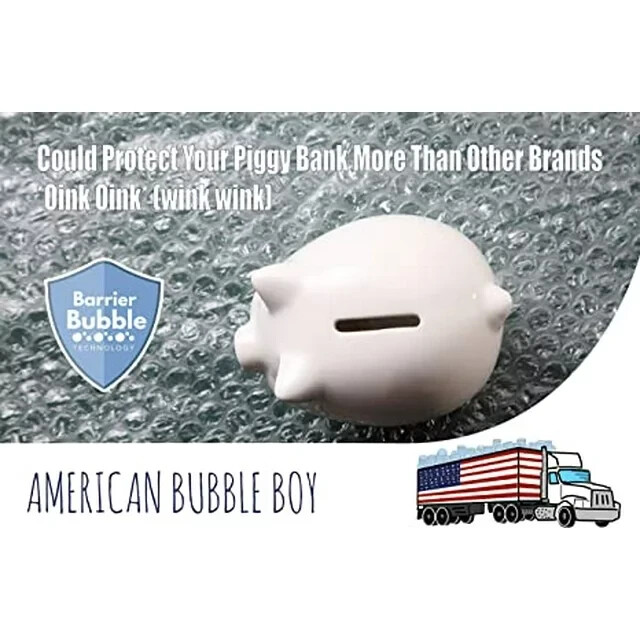 24″ Small Plus (3/16) American Bubble Boy Bubble Wrap – 350 Square feet