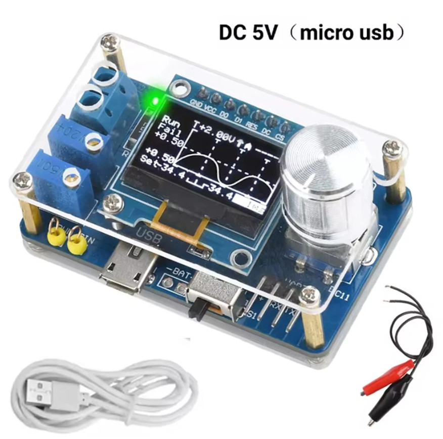 DIY Mini Digital Oscilloscope Electronic Kit STC Soldering Practice Project Kit