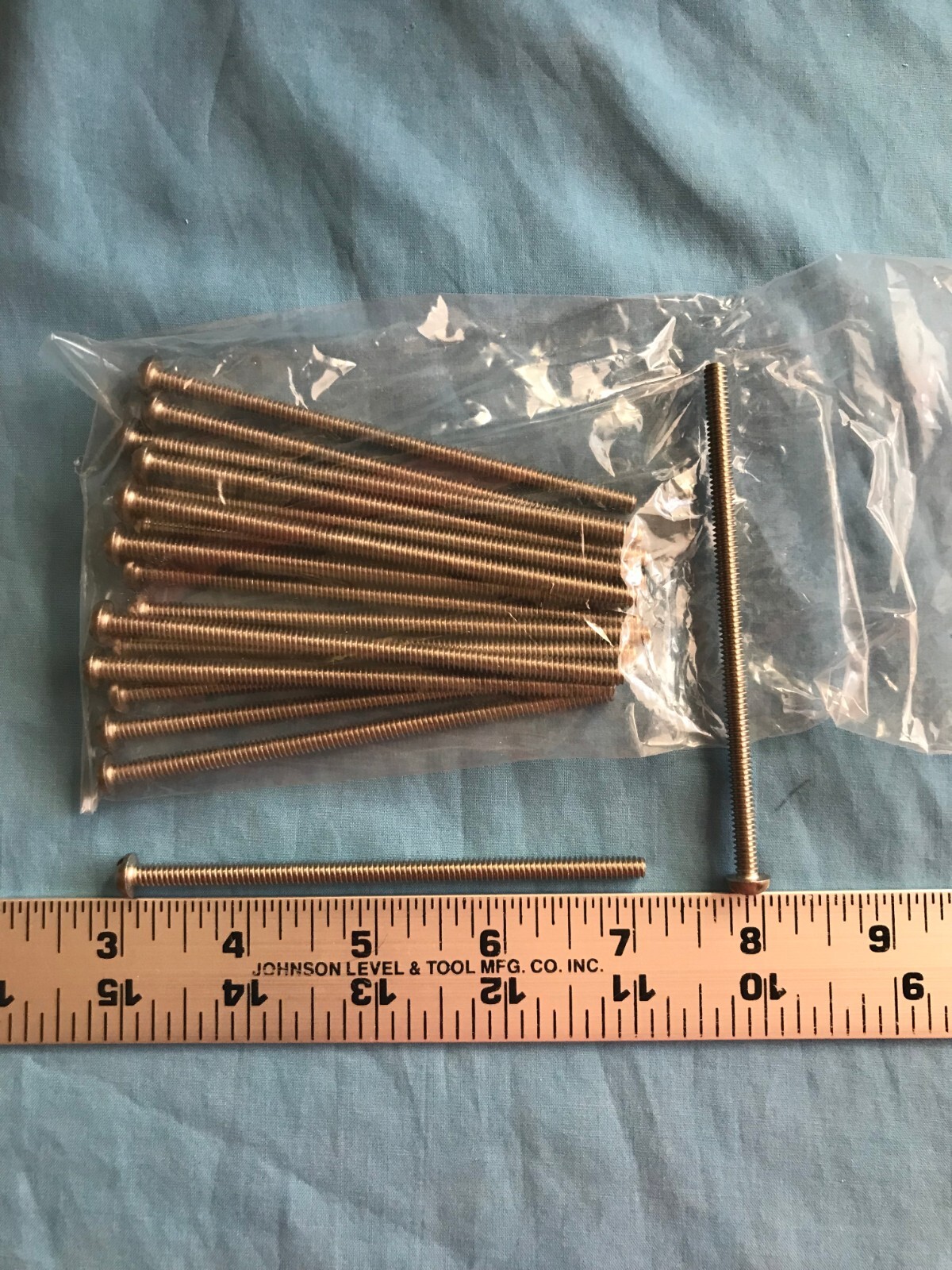 10 Pounds of Assorted Sizes & Lengths Stainless Steel Screws / Bolts Hardware