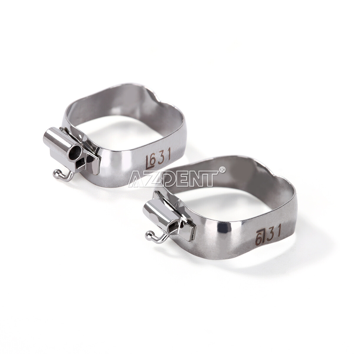 Dental Orthodontic Bands with Buccal Tube 1st Molar Roth/MBT .022 16#-35 #