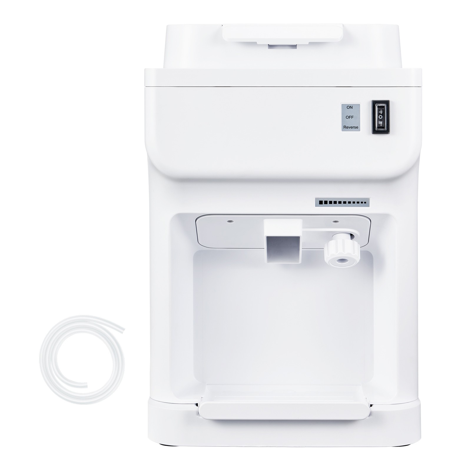 Commercial Ice Shaver 220LBS/H Electric Snow Cone Maker Ice Crusher White