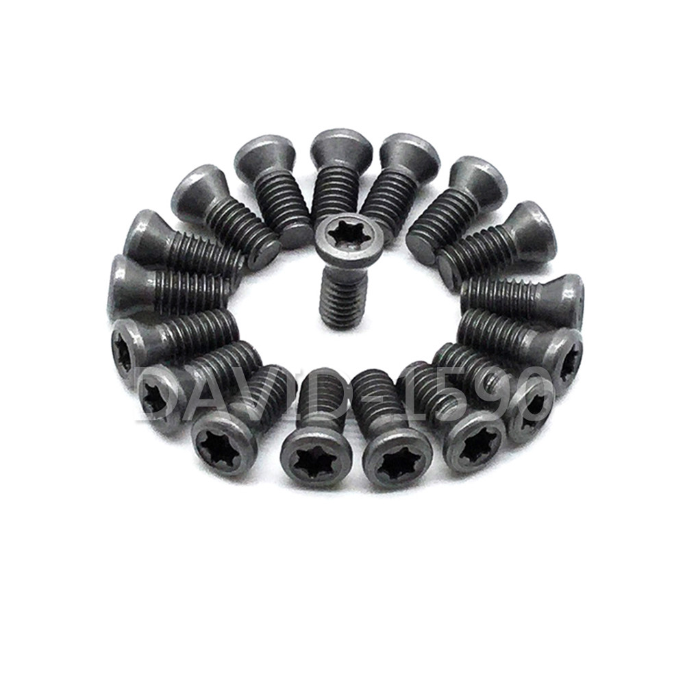 10pcs M2 M2.5 M3 M4 M5 M6 Torx Screw for Replaces Carbide Insert CNC Lathe Tools