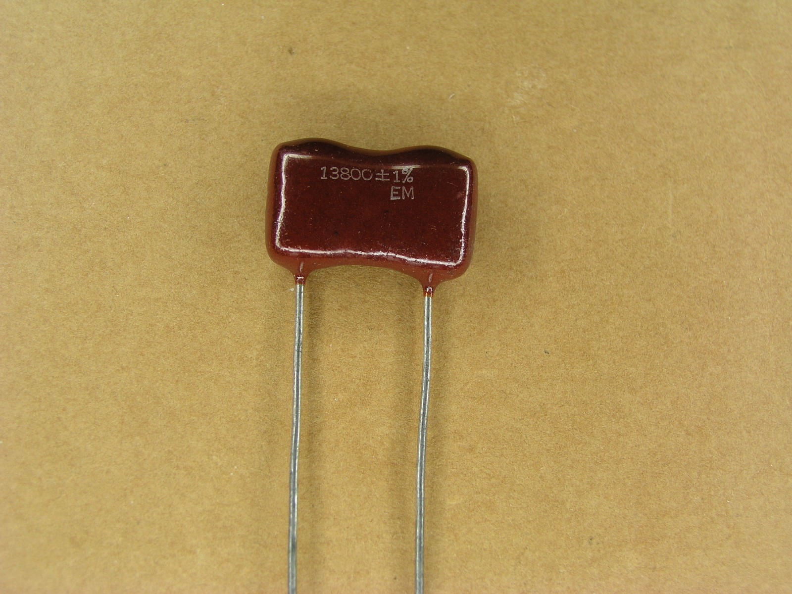 S00987H (1 Pc Lot) 13800 pf 0.0138 mfd 500V +- 1% film silver mica capacitor