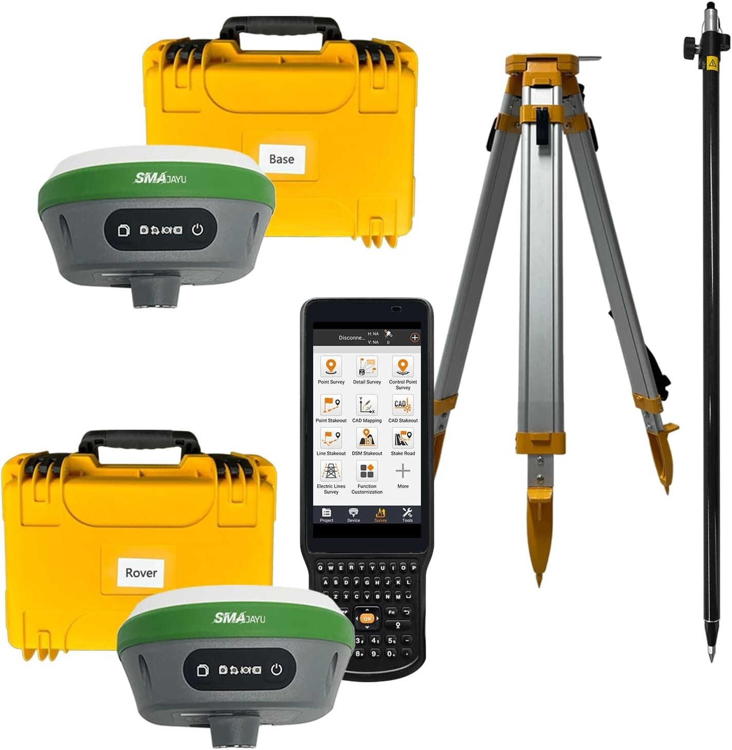 SMA26 RTK PPP Land Surveying Equipment with LP81 Data Collector NOAA Certificate