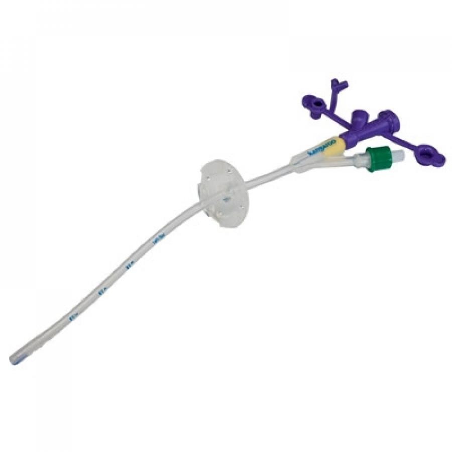 Cardinal Kangaroo Gastrostomy Tube with Y Ports, Silicone, 16 FR., 5 Count