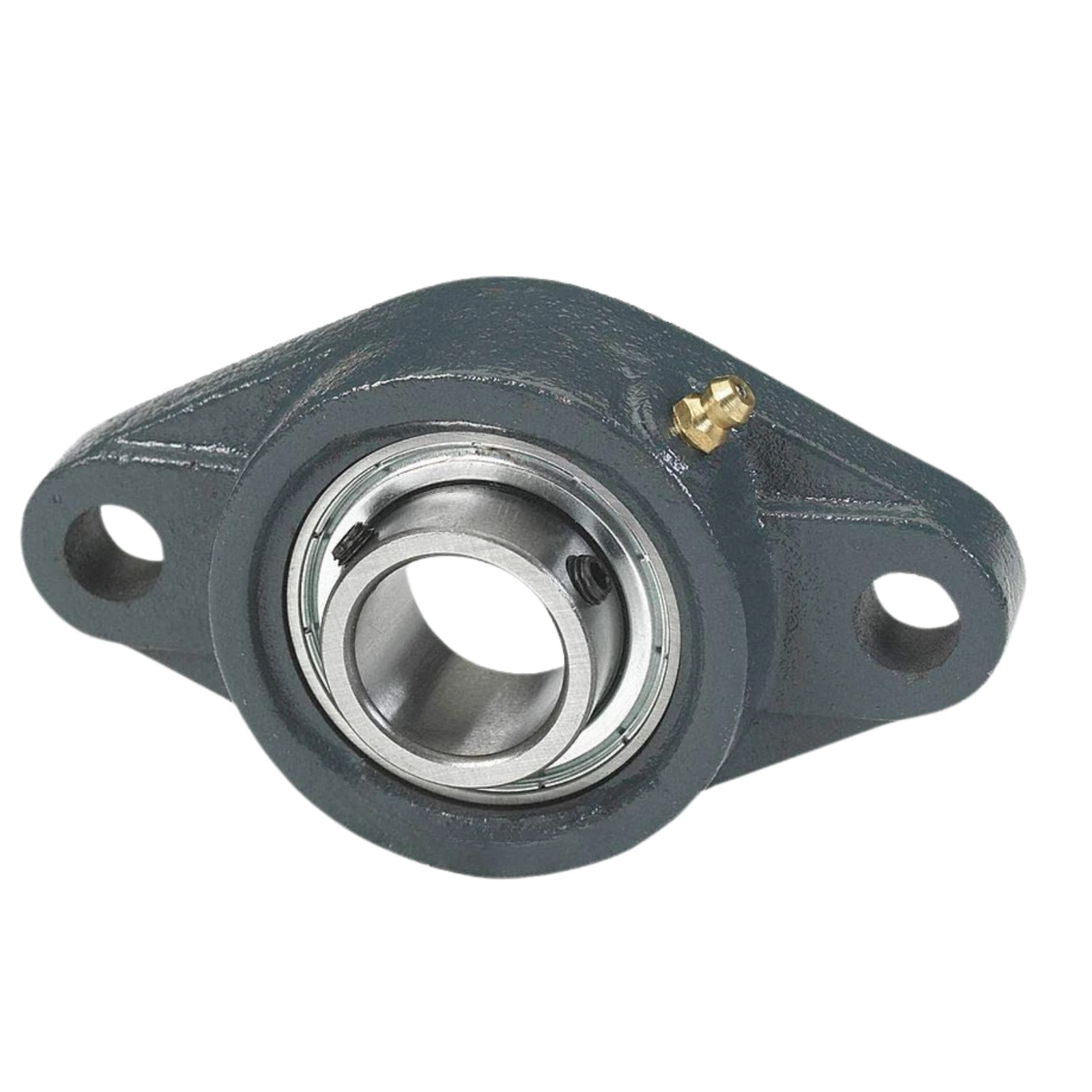 UCFT208-40MM Two Bolt Flange Unit Normal Duty Set Screw Locking – 32 Pieces