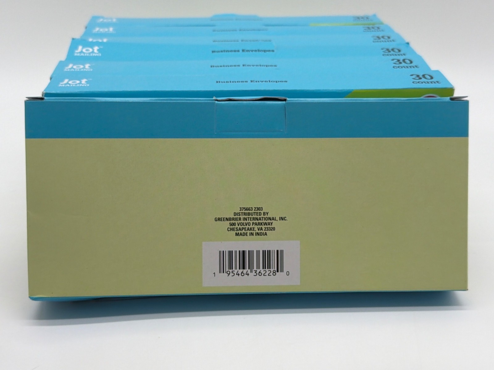 Jot Mailing Business Envelopes Press & Seal 30 Count 4 1/8 In x 9 1/2 In – 7 Box
