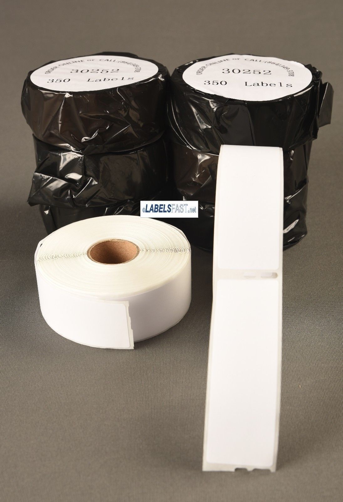 Compatible Dymo 30252 Address Labels Size 1-1/8″ x 3-1/2″ – 350 Labels/roll
