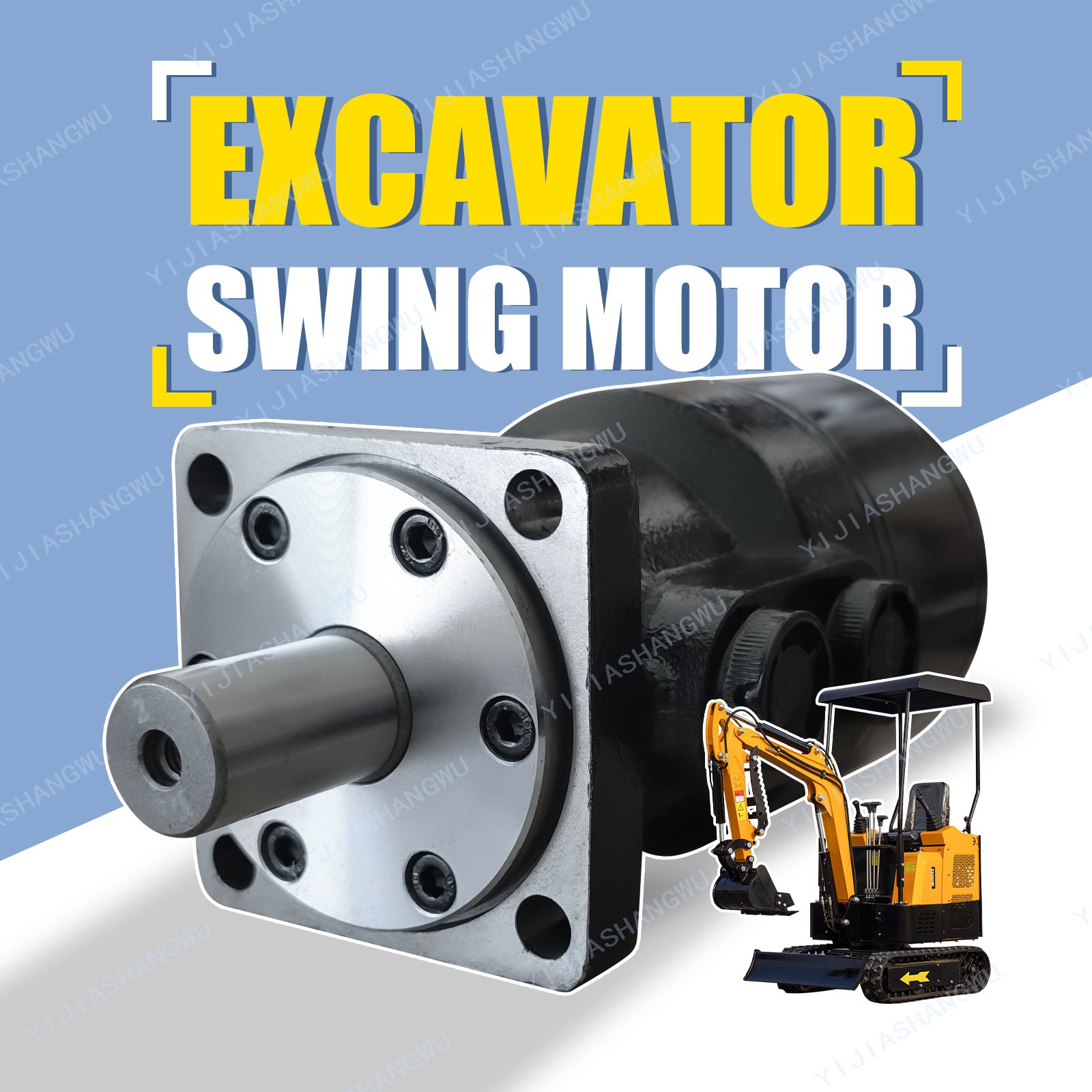Chinese 1 Ton Excavator Swing Motor