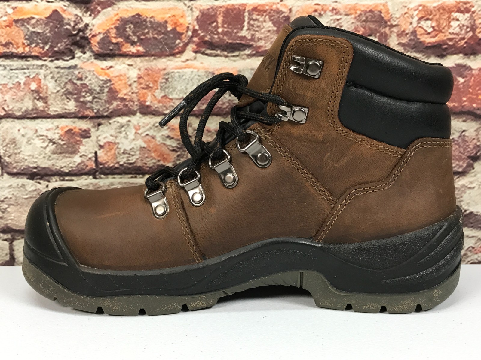 Rocky Worksmart Women’s Composite Toe WP Brown Leather Hiker Work Boots Sz. 7M