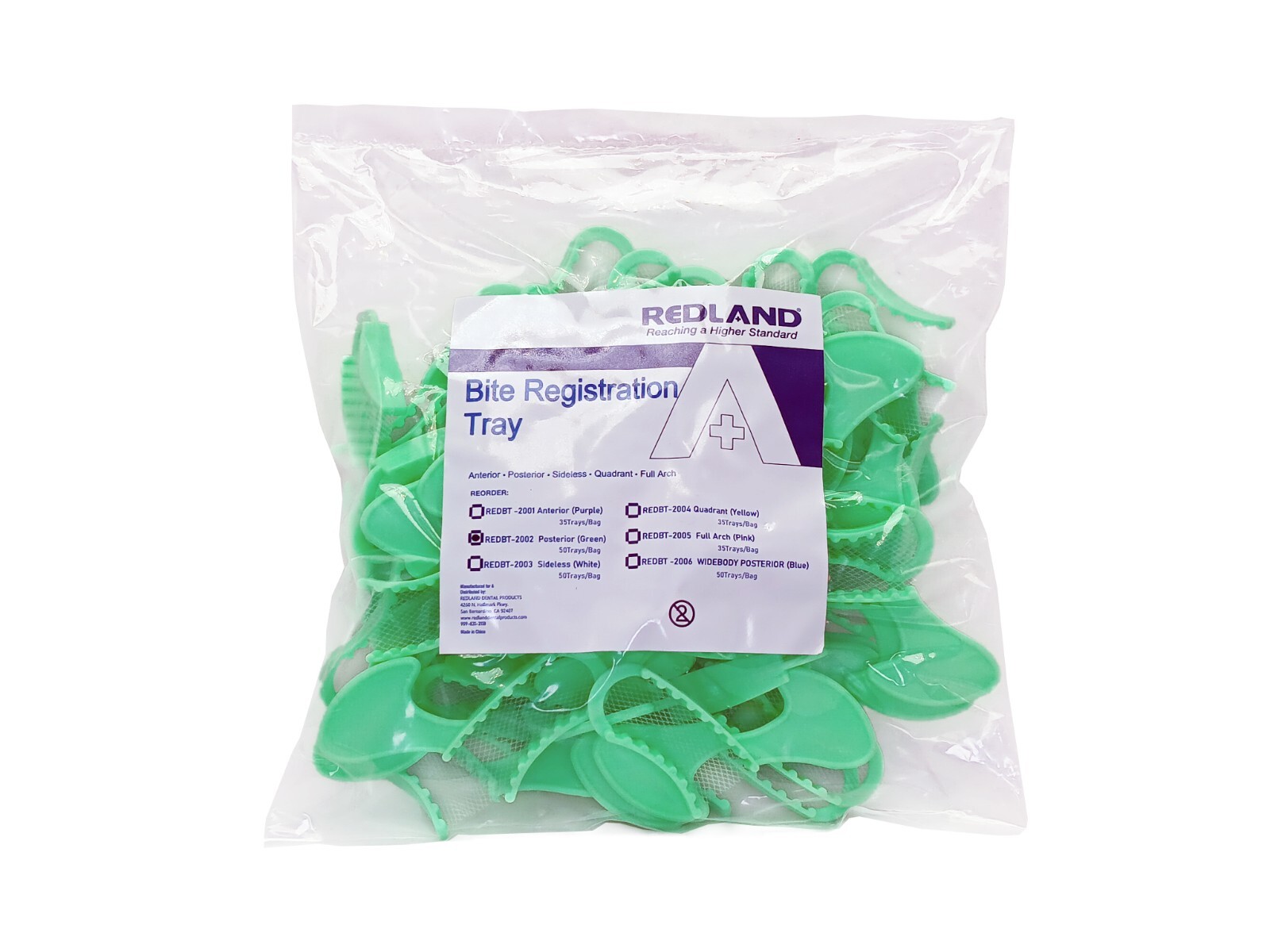 Dental Disposable Bite Registration Trays All Sizes (Premier Type)