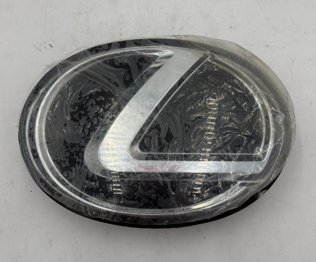 OEM Lexus Black Chrome Metallic Pearl Badge 163mm x 122mm For 2016-2016 RX350
